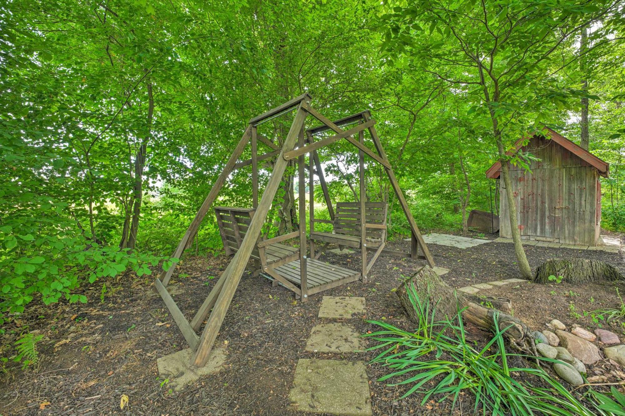 Shipshewana Guest House With Fire Pit! Exterior foto